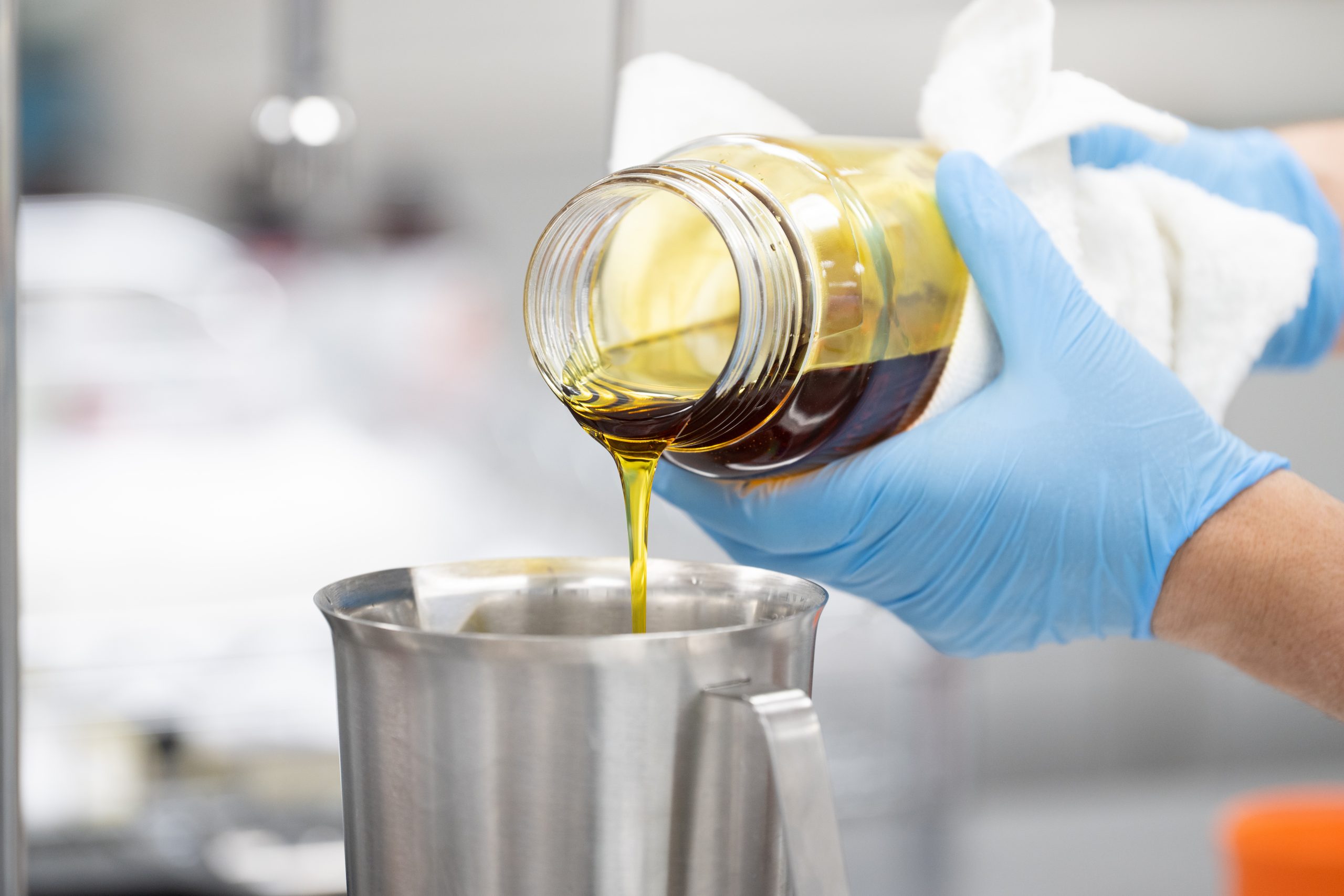 THC emulsion ingredients for hemp beverage co-packers